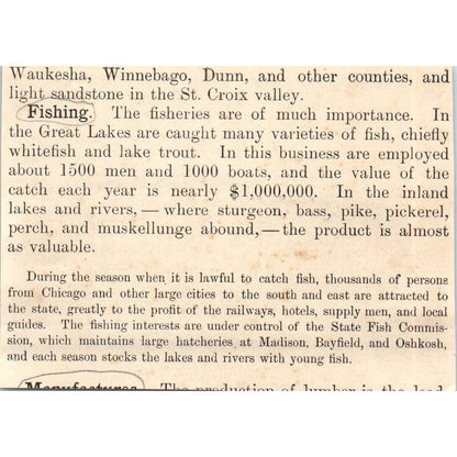 Washburn Observatory University of Wisconsin 1901 Engraving AF2-A6