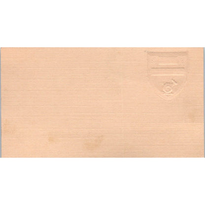 CBR Printing Ken English Houston Texas Vintage Business Card SD4-B3