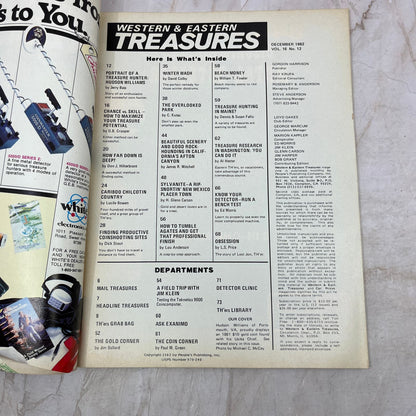 1982 Dec - Western & Eastern Treasures Magazine - Treasure Hunting Gold M13