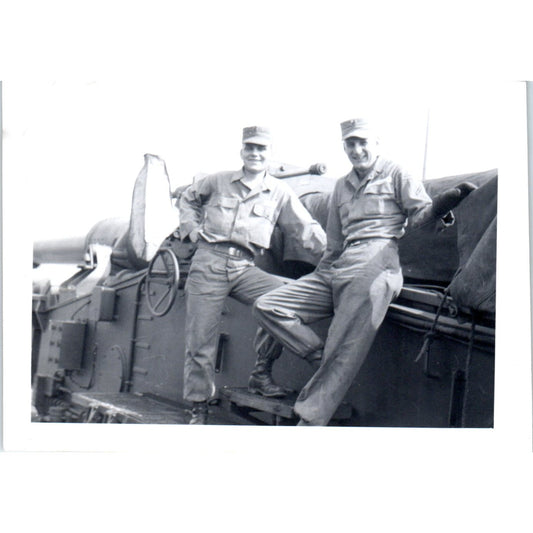 US Army Soldiers Joe Juriga & Koznosky Postwar Germany c1954 Army Photo AF1-AP6