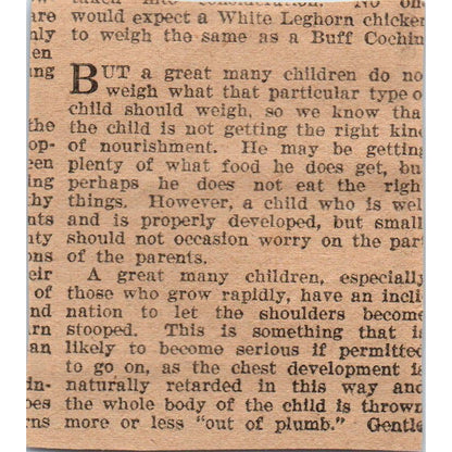 Home Builders Club Batavia IL C.E. Moore Contest 1923 Magazine Ad Clip AE1-2