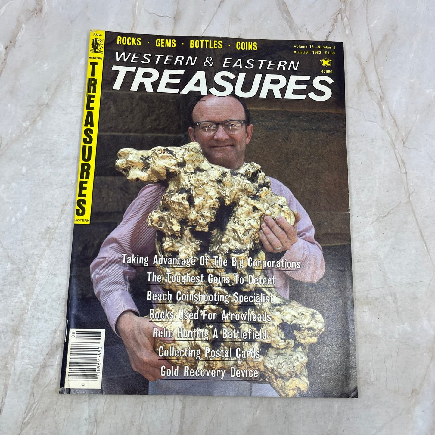 1982 Aug - Western & Eastern Treasures Magazine - Treasure Hunting Gold M13