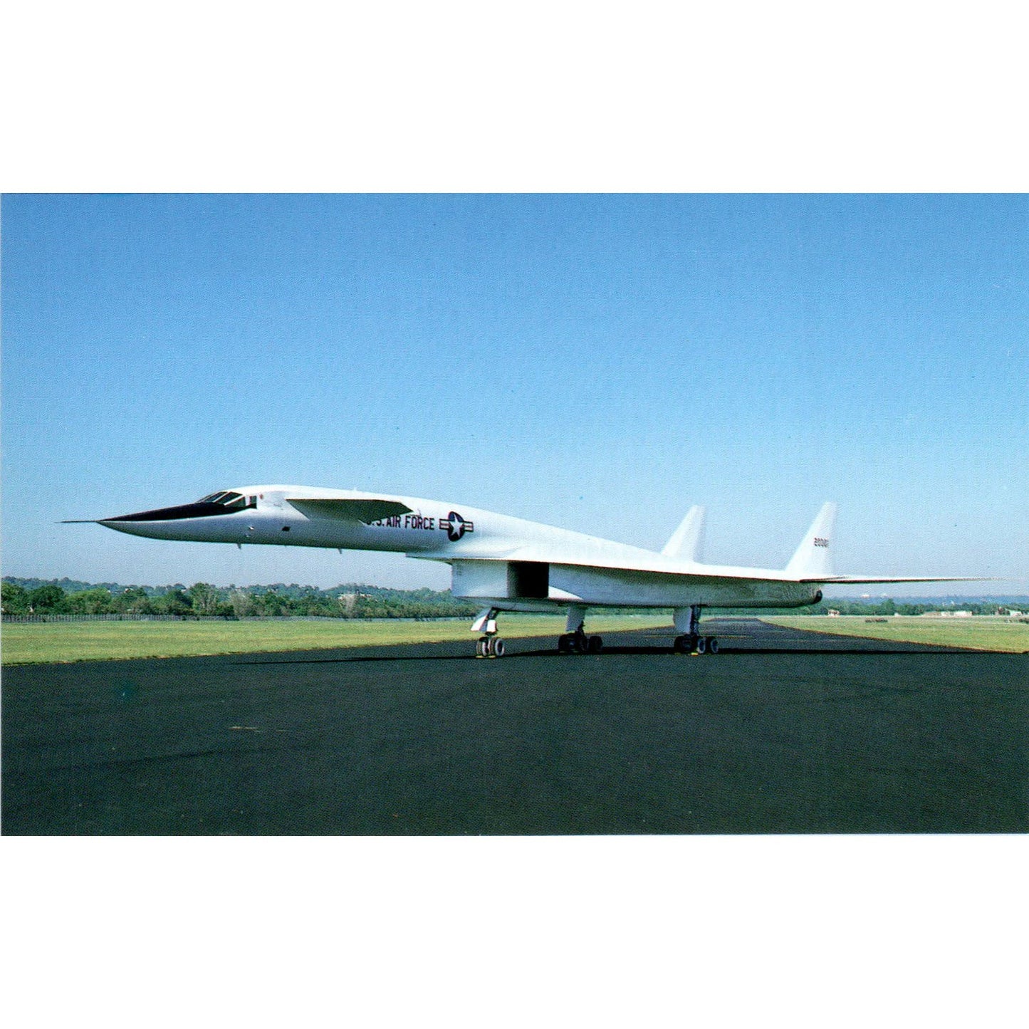 North American XB-70 Valkyrie Vintage Postcard PC19