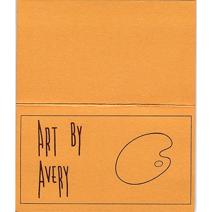 Art by Avery - David Avery Vintage Business Card SE3-B11