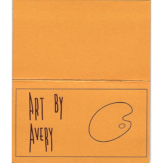 Art by Avery - David Avery Vintage Business Card SE3-B11