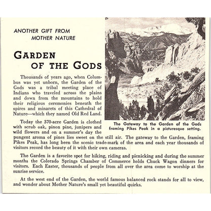 The Dale Motel Colorado Springs CO 1958 Ad AG1-H4