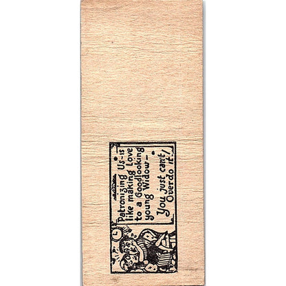 Lee's Tavern Black River Falls WI Vintage Matchbook Cover SF3-Y6