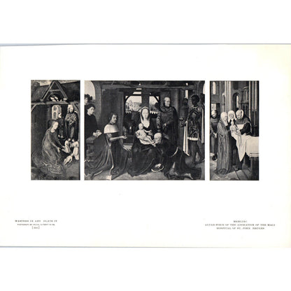 Altar-Piece of the Adoration of the Magi - Memlinc c1905 Art Print D13
