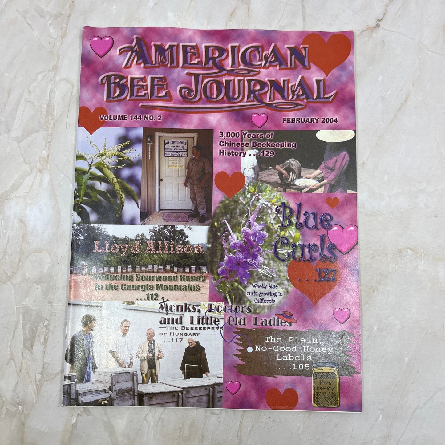2004 Feb American Bee Journal Magazine Bees Beekeeping Honey M7