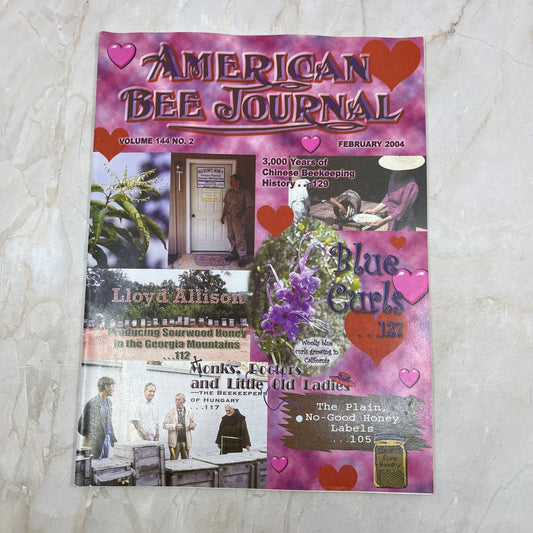 2004 Feb American Bee Journal Magazine Bees Beekeeping Honey M7
