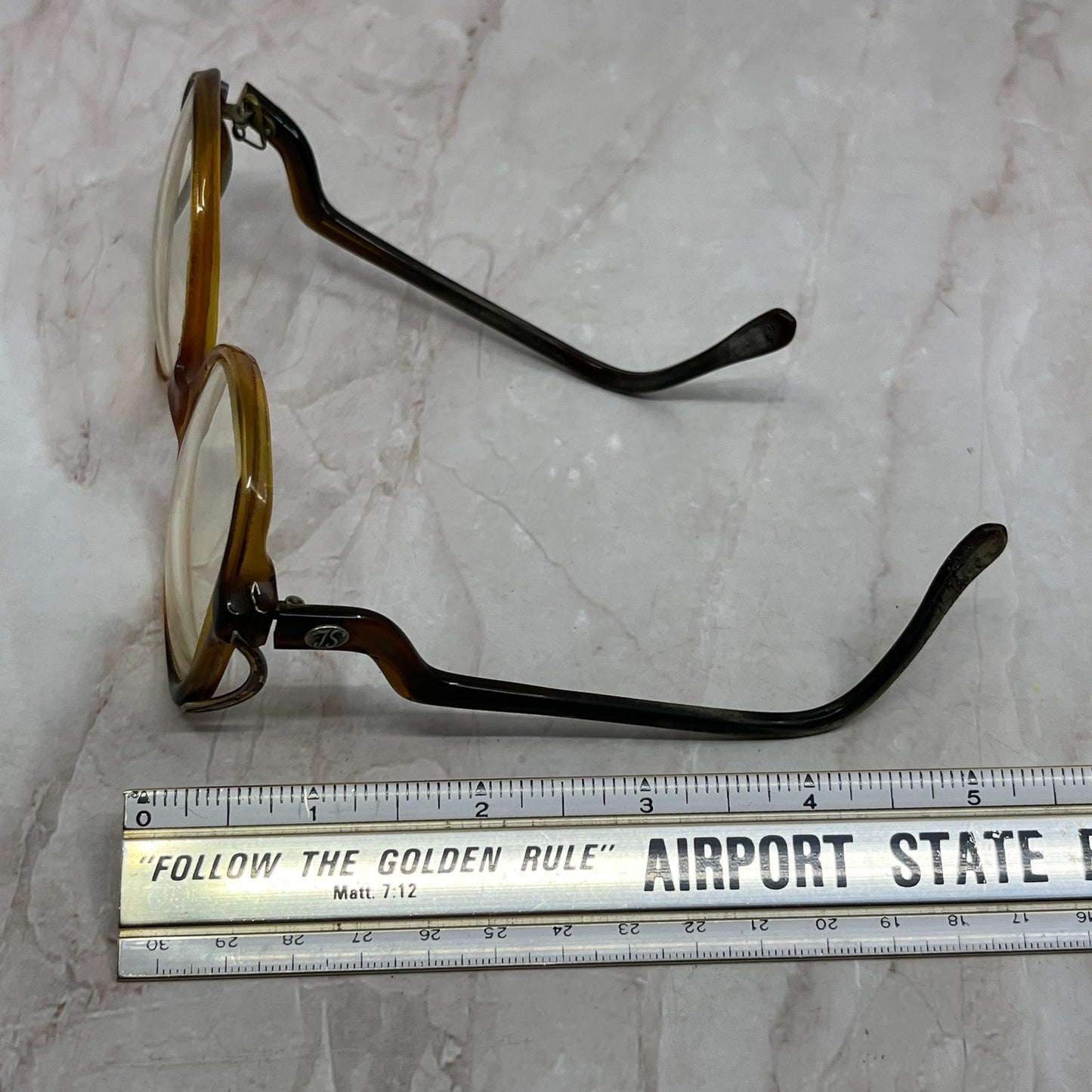 Retro Drop Arm Sophia Loren Brown Acrylic Sunglasses Eyeglasses Frames TG7-G1-1