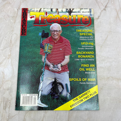 1990 Sept - Treasure Magazine - Treasure Hunting Prospecting Metal Detector M16