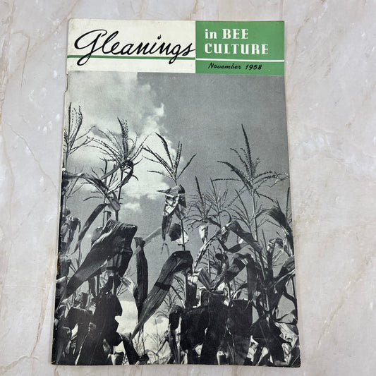 1958 Nov Gleanings in Bee Culture Beekeeping Magazine A.I. Root Co Medina OH TD5
