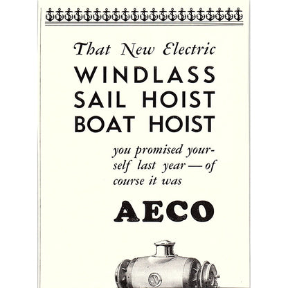 Toppan Boat Mfg Co Sailing Yacht Tenders Medford MA 1932 Ad AG2-M17