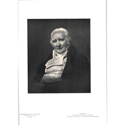 Portrait of John Wauchope - Raeburn c1905 Art Print D16