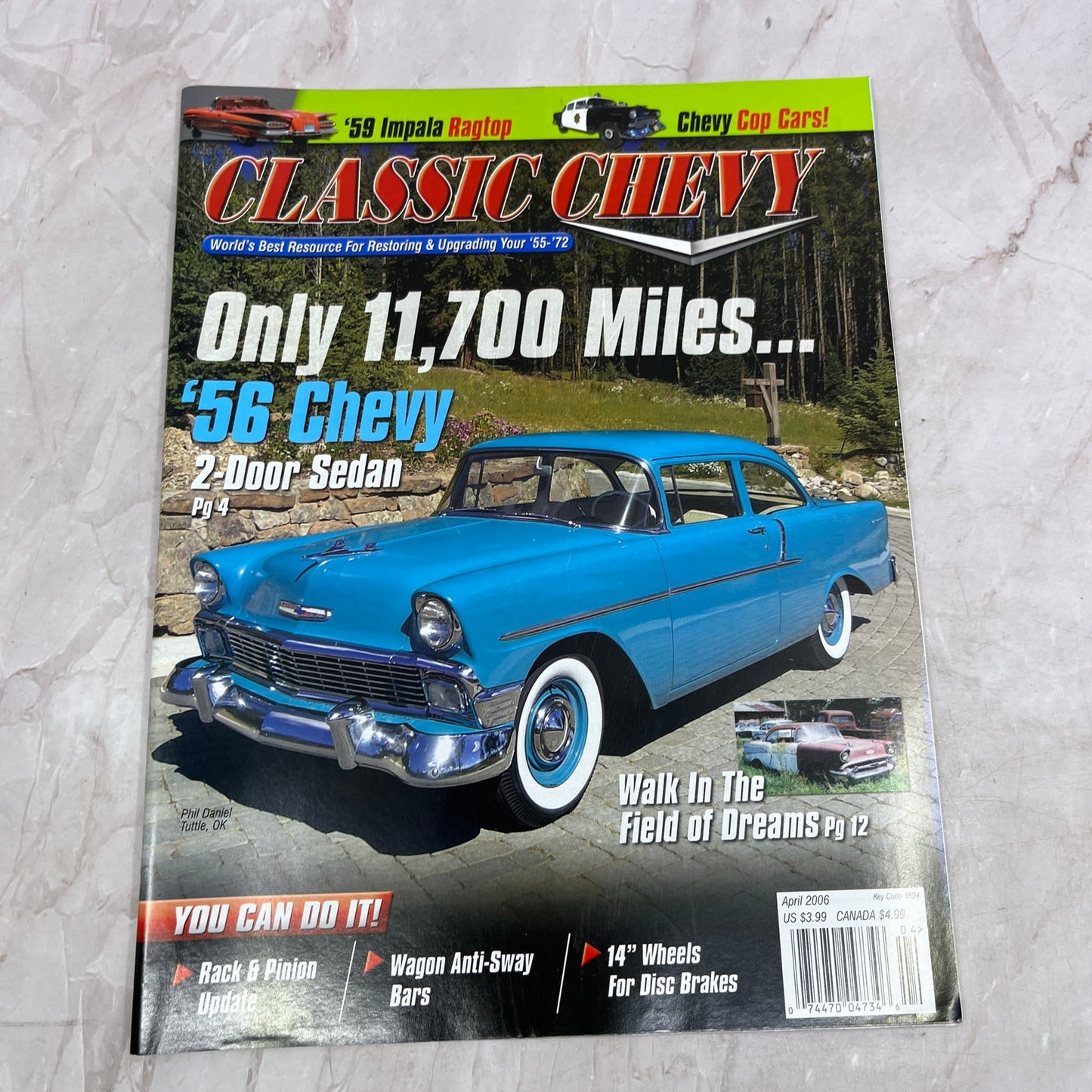 Rack & Pinion Update - '55, '56, '57 Classic Chevy World Magazine - Apr 2006 M29