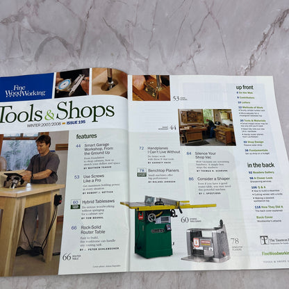 Tools & Shops - Winter 2008 - Taunton's Fine Woodworking Magazine M36