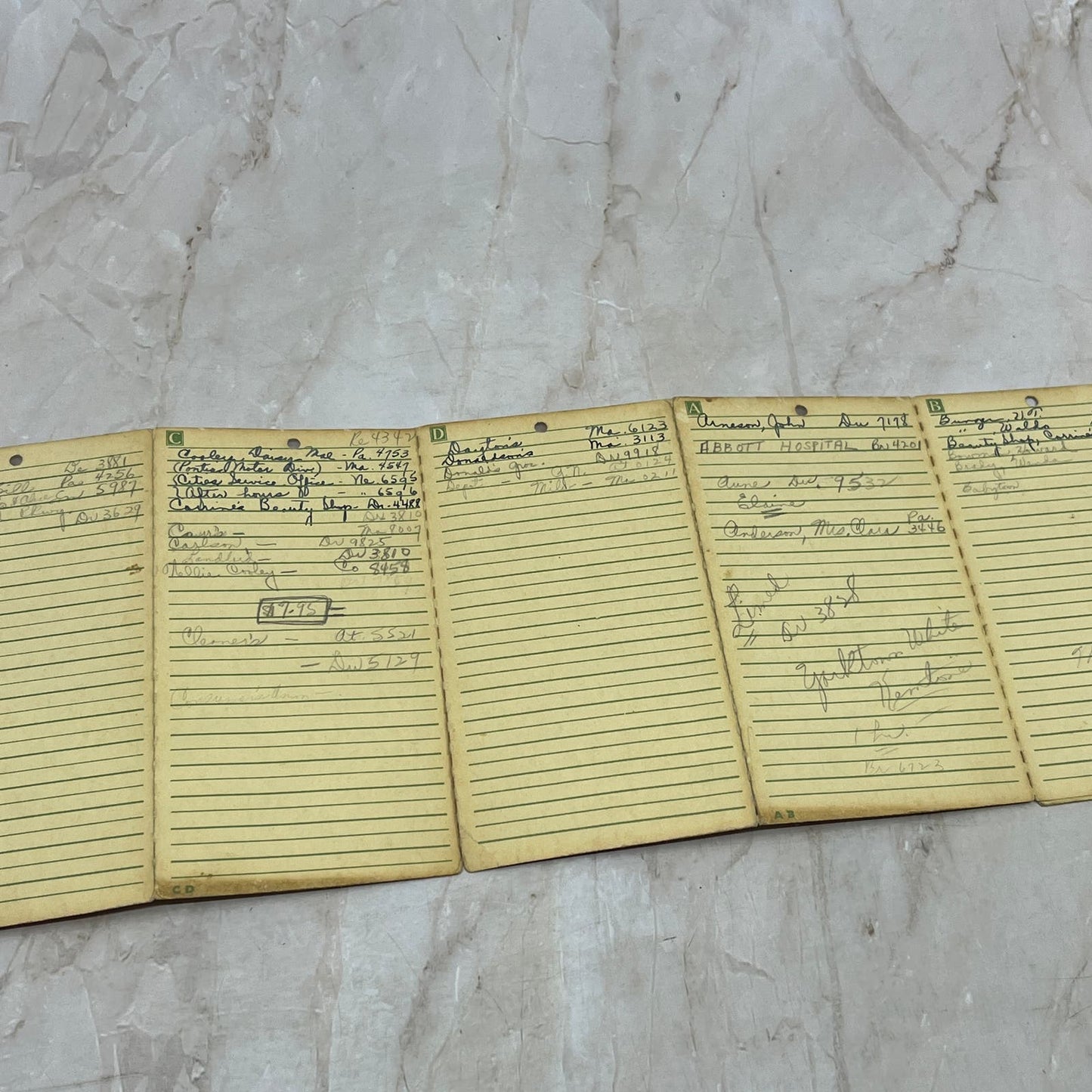 Vintage Despatch Dry Cleaners Minneapolis MN Advertising Memo Book AE3