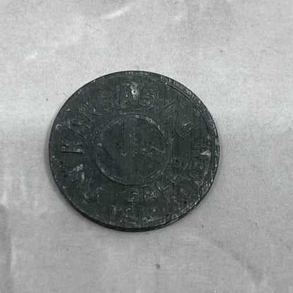 Kansas State Department of Revenue Metal Sales Tax Token Chit SE2