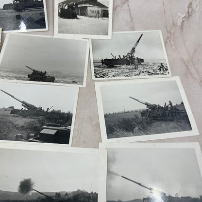 Lot of 14 Original 280mm Artillery Photos Postwar Germany c1954 Army TG7-AP2