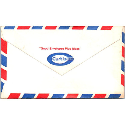 Steven Casey Curtis 1000 Envelopes Houston TX Vintage Business Card SD4-B4