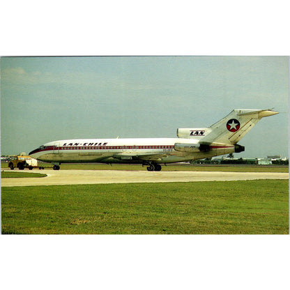 Lan Chile Boeing 727-116C CC-CFD Vintage Postcard TG8-PC