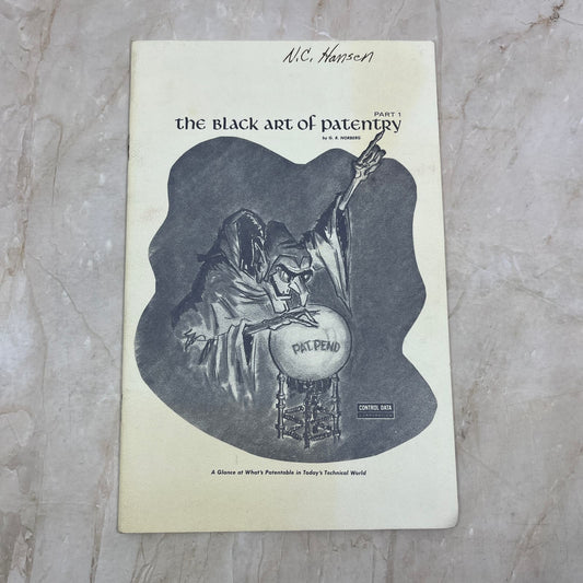 The Black Art of Patentry Part 1 G.R. Norberg 1965 TI9-P2