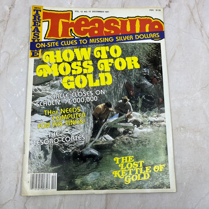 1981 Dec - Treasure Magazine - Treasure Hunting Metal Detecting Gold Coins M10