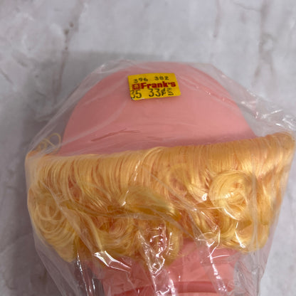 Vintage Packaged 4.5" Plastic Rubber Smiling Clown Hobo Doll Head NOS Sealed TF4