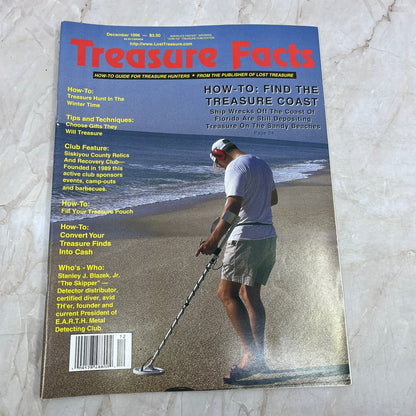 1996 Dec - Treasure Facts Magazine - Treasure Hunting Gold Metal Detecting M17