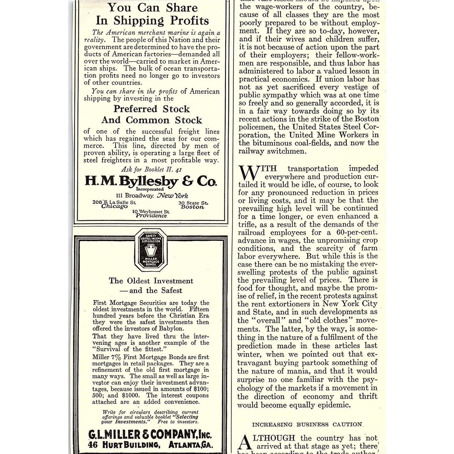 William R Compton Company Bonds c1920 Ad AF8-10