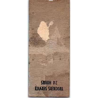 Paradise Club Restaurant Dakota MN Vintage Matchbook Cover SC7-Y6