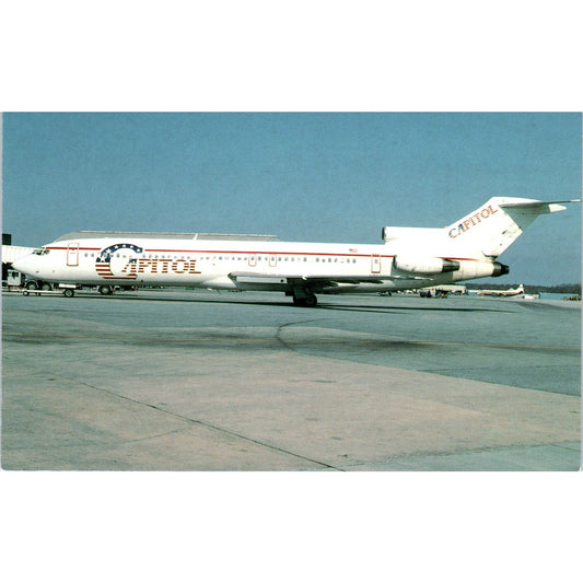 Capitol Air Express Boeing B-727-231 N590CA Vintage Postcard PC3