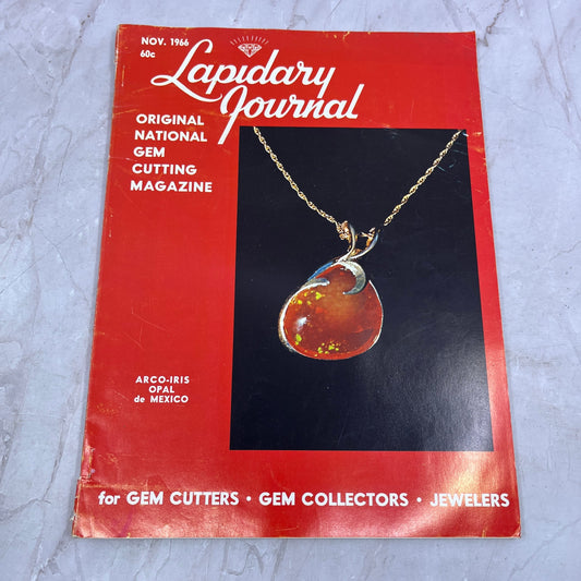 Arco-Iris Opal De Mexico - Lapidary Journal Magazine - Nov 1966 M22