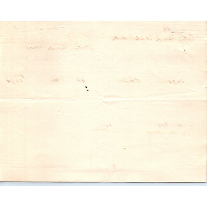 1898 The General Hocking Coal Co Columbus Ohio Billhead Letterhead D17