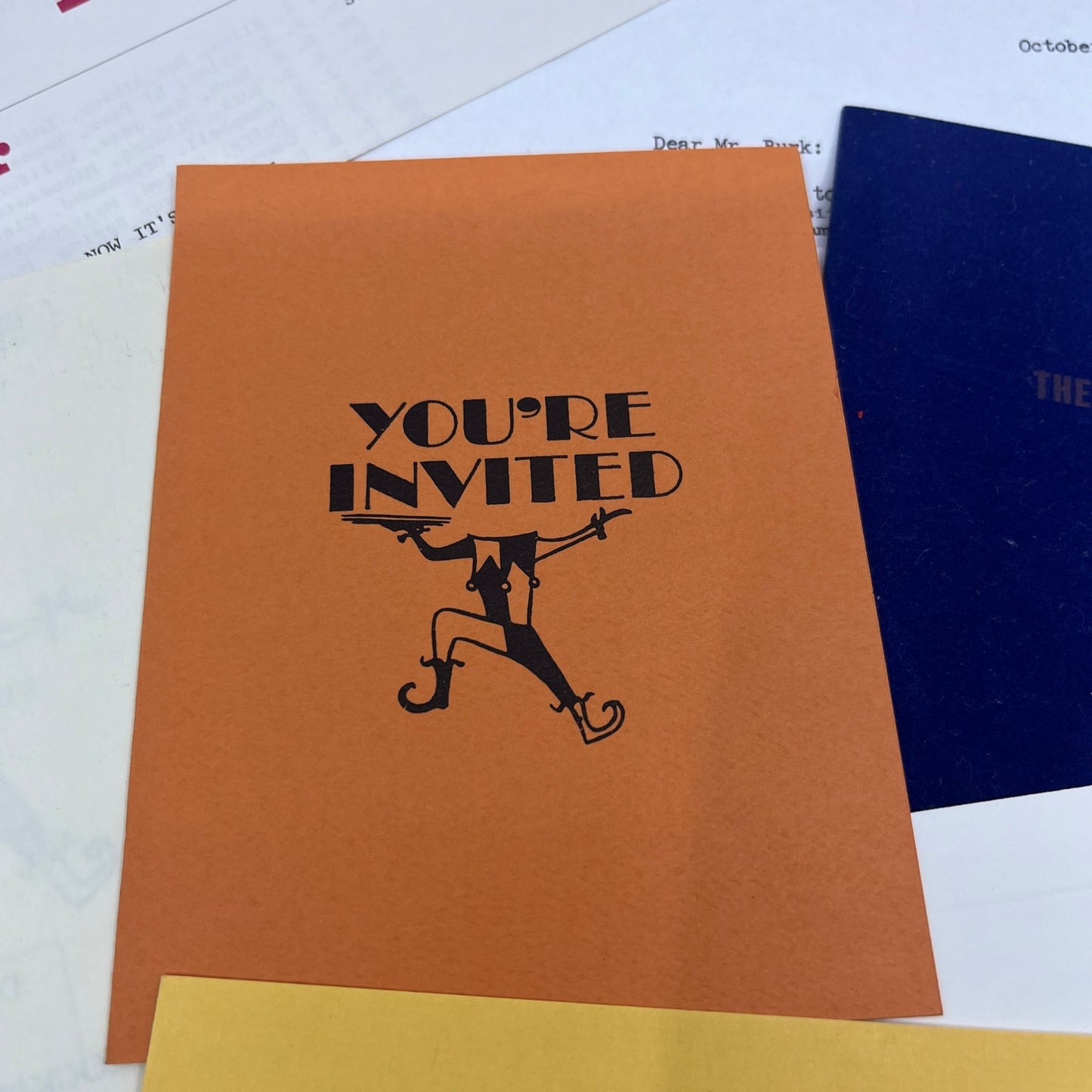 1967 President's Cup Ephemera Lot Menus Leaflets Invitation TA9-E1