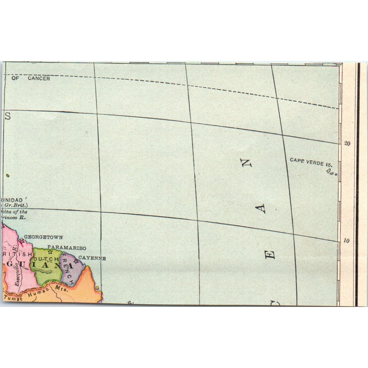 Falls on the São Francisco Brazil 1901 Engraving AF2-O1