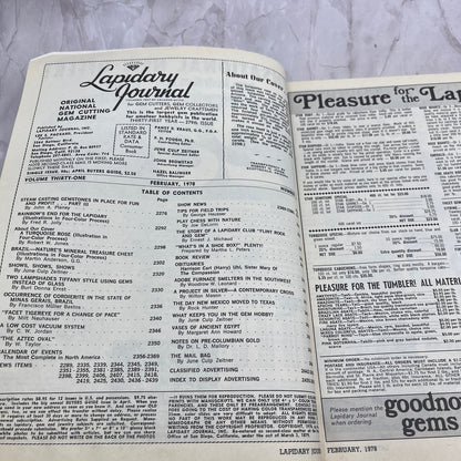 A Turquoise Rose in Silver - Lapidary Journal Magazine - Feb 1978 M27