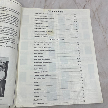 1972-73 Treasure Hunters Catalog -Books Metal Detectors Equipment Supplies M19