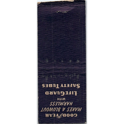 Handford Motors Red Lake Ontario Good Year Vintage Matchbook Cover SC7-Y2
