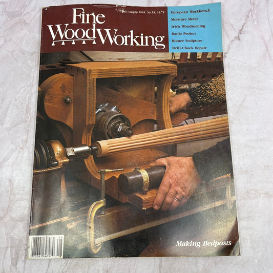 Making Bedposts - Jul/Aug 1985 No 53 - Taunton's Fine Woodworking Magazine M35
