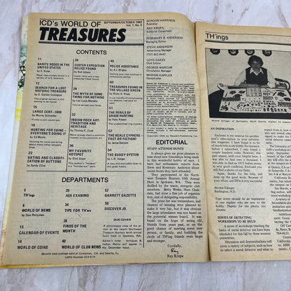 1982 Oct - ICD World of Treasures Magazine - Treasure Hunting Gold Rocks M16