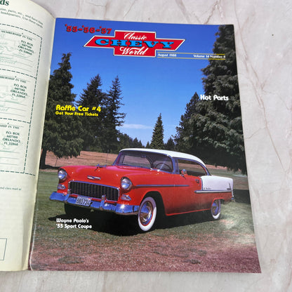 55 Sport Coupe - '55, '56, '57 Classic Chevy World Magazine - Aug 1988 M31