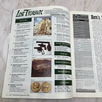 2002 Sept - Lost Treasure Magazine - Treasure Hunting Gold Prospecting M14