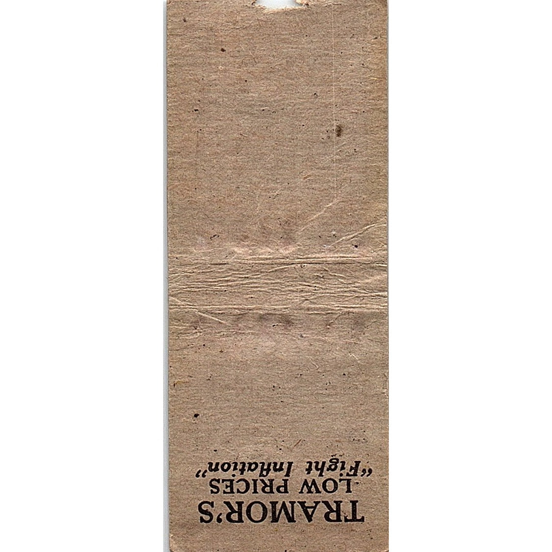 Tramor Cafeterias St. Petersburg & Orlando FL Vintage Matchbook Cover SC7-Y7