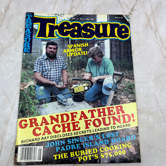 1982 May - Treasure Magazine - Treasure Hunting Metal Detecting Gold Coins M10