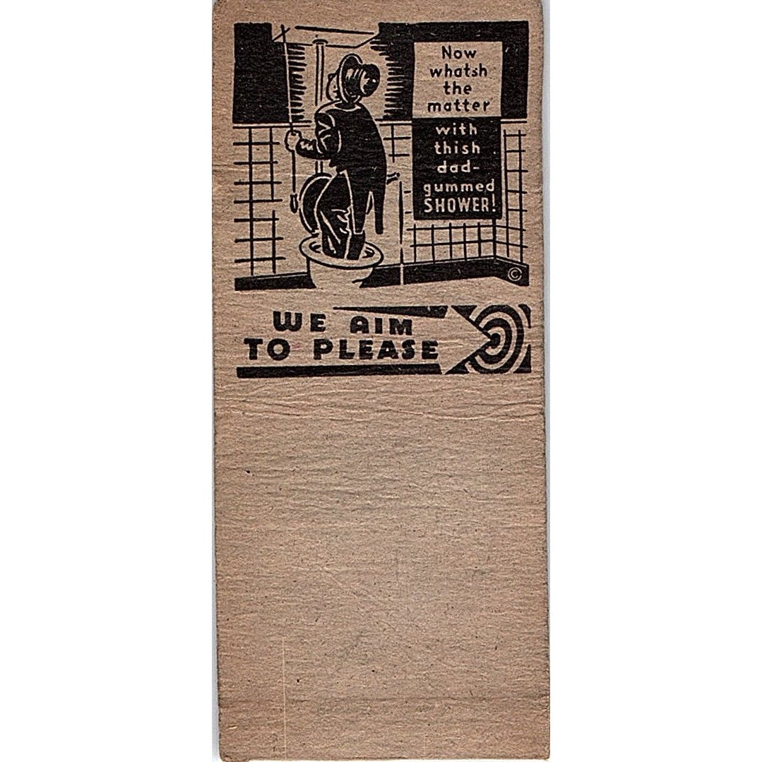 Del's Restaurant Lake Nebagamon Vintage Matchbook Cover SC7-Y1