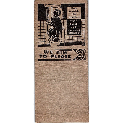 Del's Restaurant Lake Nebagamon Vintage Matchbook Cover SC7-Y1