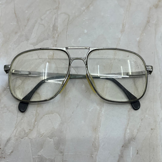 Retro Men’s Silver Tone Aviator Sunglasses Eyeglasses Frames TD7-G5-7