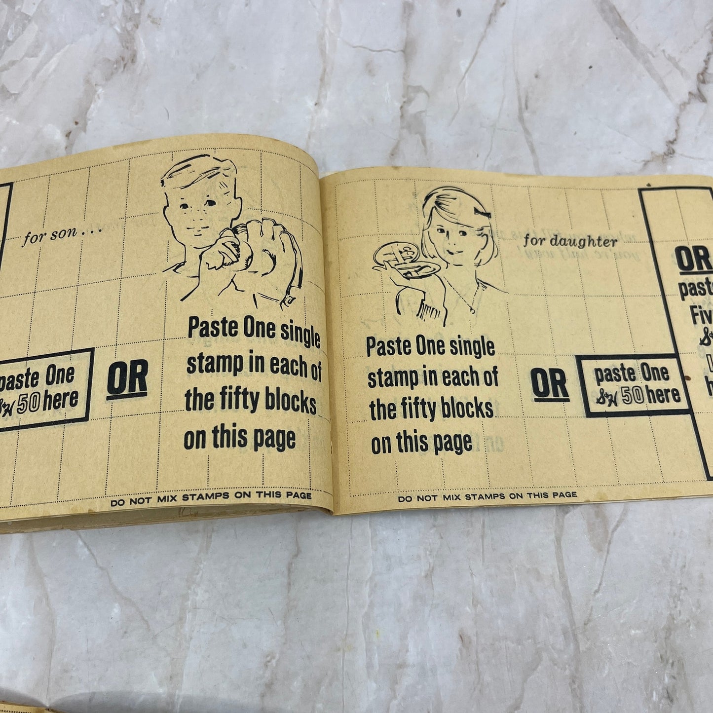 Vintage Lot of 3 S&H Green Stamps Quicksaver Books H3-1